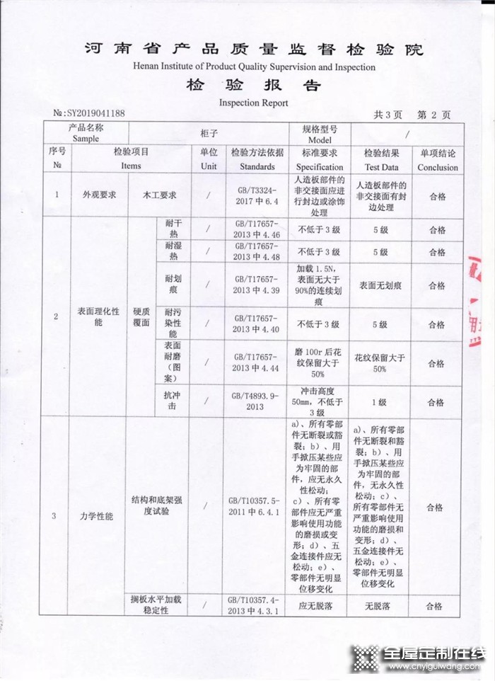 帥太全屋定制心系消費(fèi)者，特奉上2019年9月產(chǎn)品抽檢結(jié)果