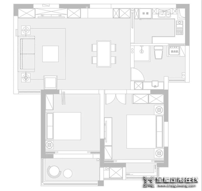 帥太全屋定制案例分享：88㎡的現(xiàn)代簡約風(fēng)裝修，每處細(xì)節(jié)都超羨慕！