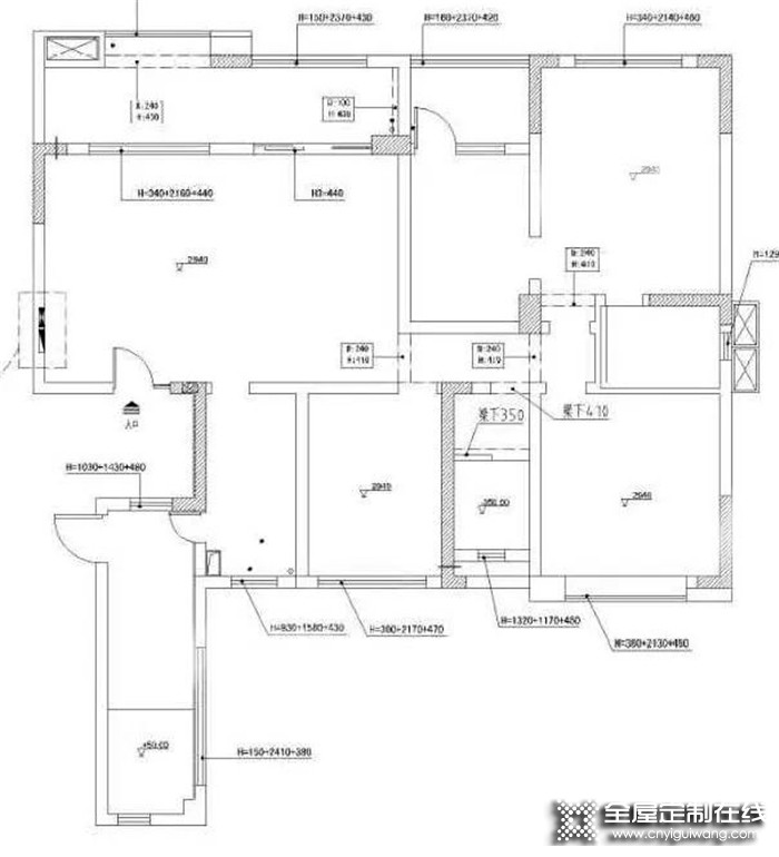 全景落地窗+衣帽間