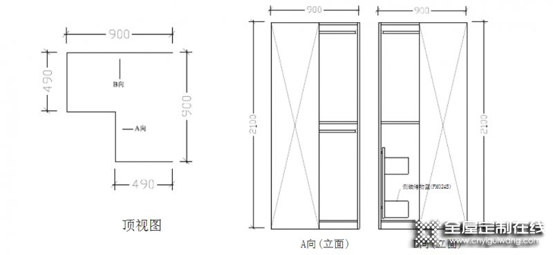 直型柜、頂柜、轉(zhuǎn)角柜——衣柜產(chǎn)品結(jié)構(gòu)知識分享_4