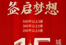 佰麗愛家全屋定制2021年10月招商勢如破竹，簽約15城