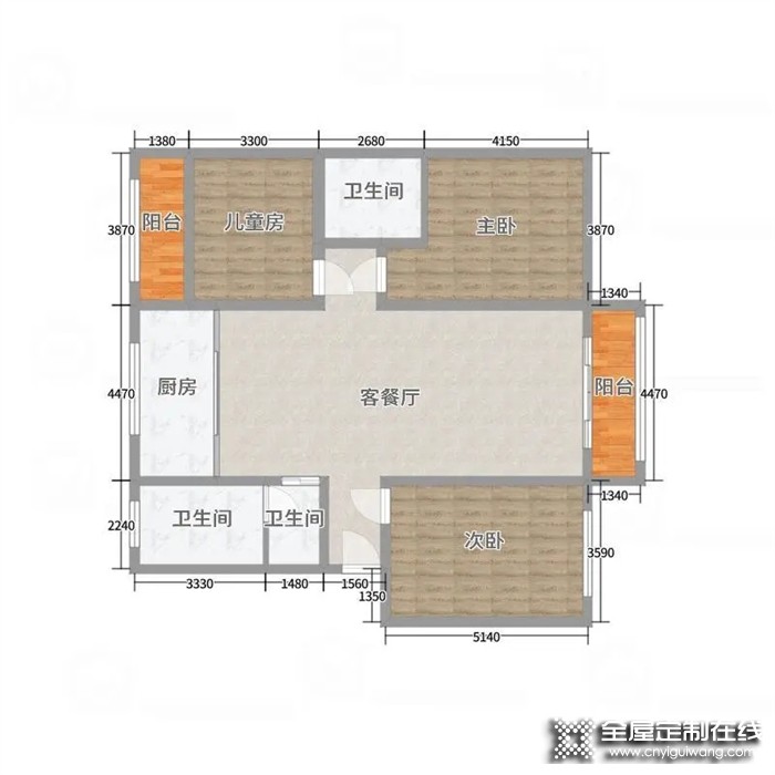 優(yōu)格全屋定制 | 120㎡現(xiàn)代輕奢風(fēng)，滿滿的精致高級(jí)感，愛了愛了！