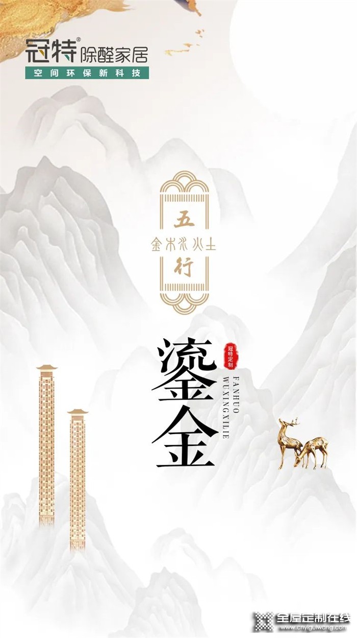 冠特定制新品迭代 | 五行鎏金系列·以藝術(shù)姿態(tài)詮釋東方內(nèi)涵