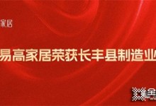 祝賀易高家居榮獲“長豐縣制造業(yè)30強”榮譽稱號！